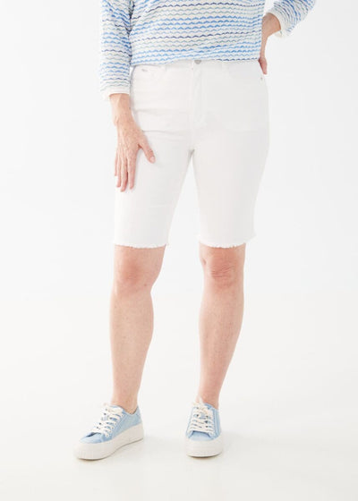 Suzy Bermuda Short, White