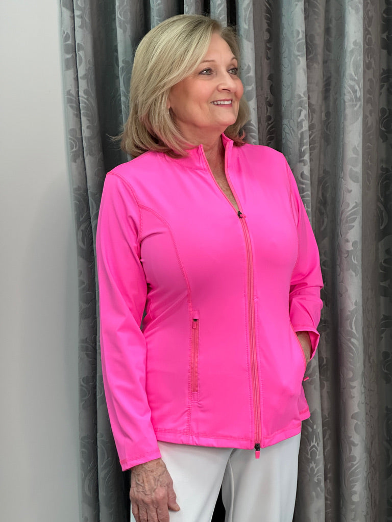 Pink About It Zip Jacket