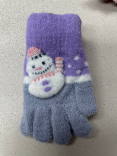 Snowman Kids Gloves