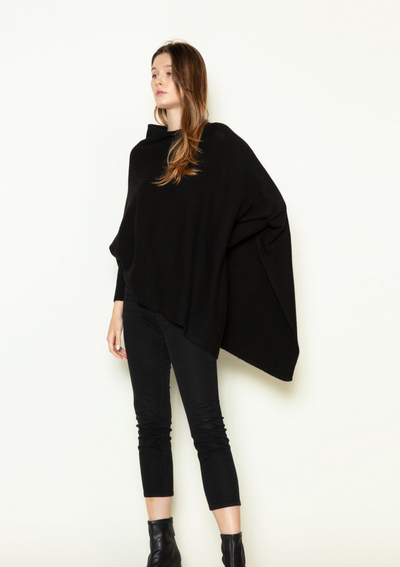 Triangle Poncho with Sleeve