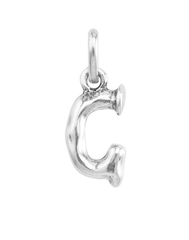 Small Silver Letter Charms