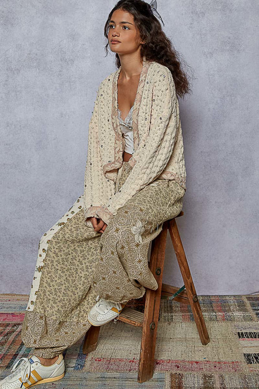 Falling for Pearls Knit Cardigan