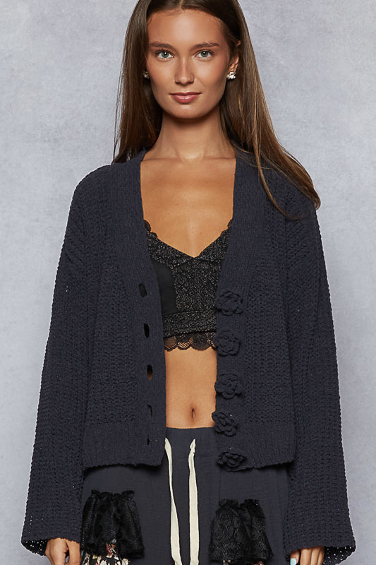 Blossom Button Cardigan