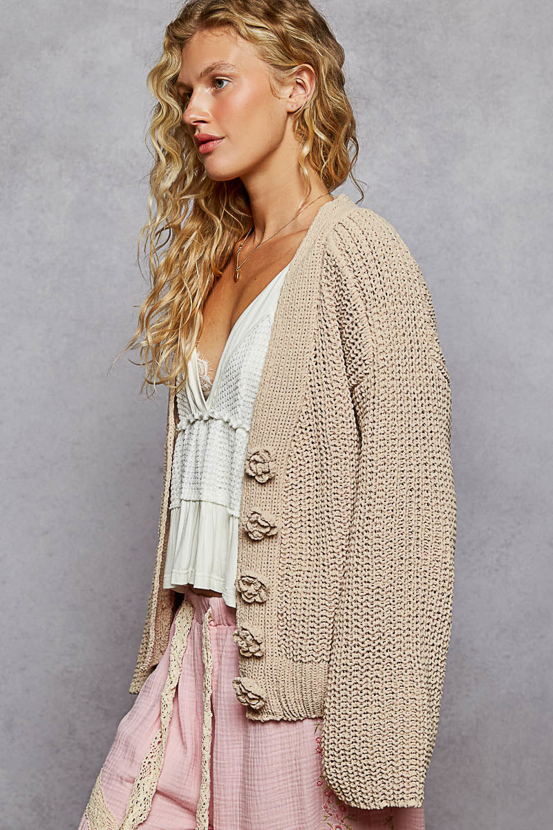 Blossom Button Cardigan