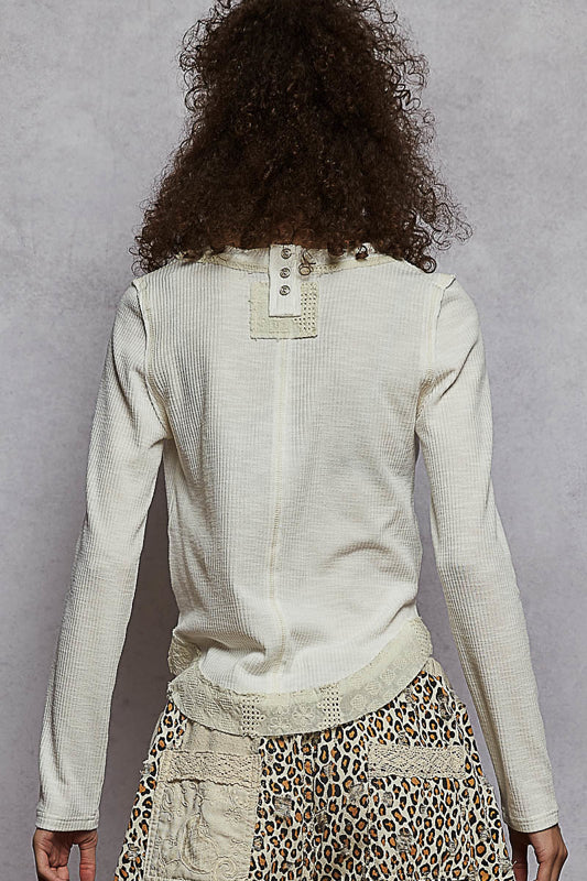 Juliet Lace Trim Top