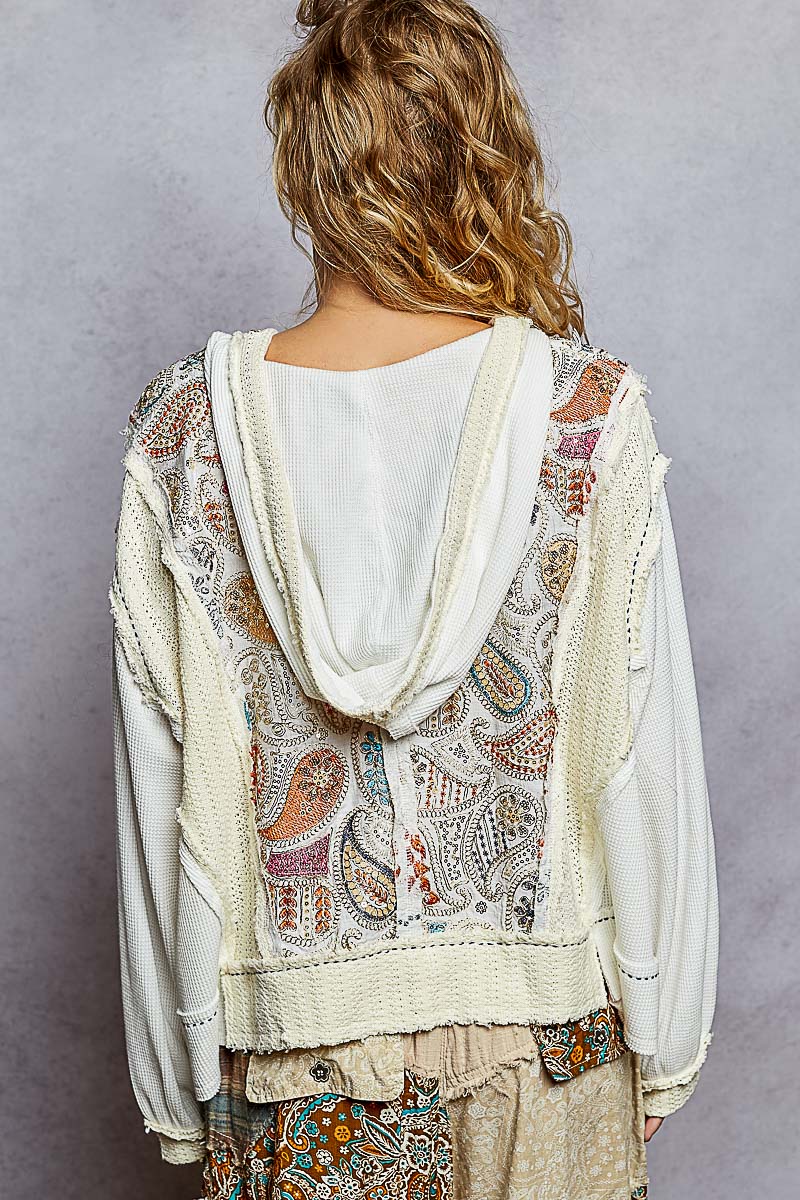 Boho Breeze Thermal Hoodie