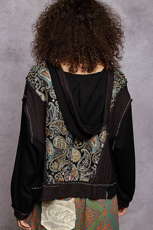 Boho Breeze Thermal Hoodie