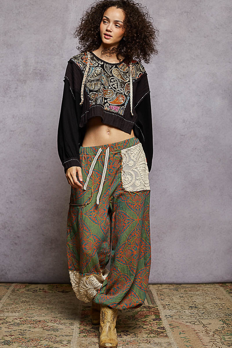 Boho Breeze Thermal Hoodie