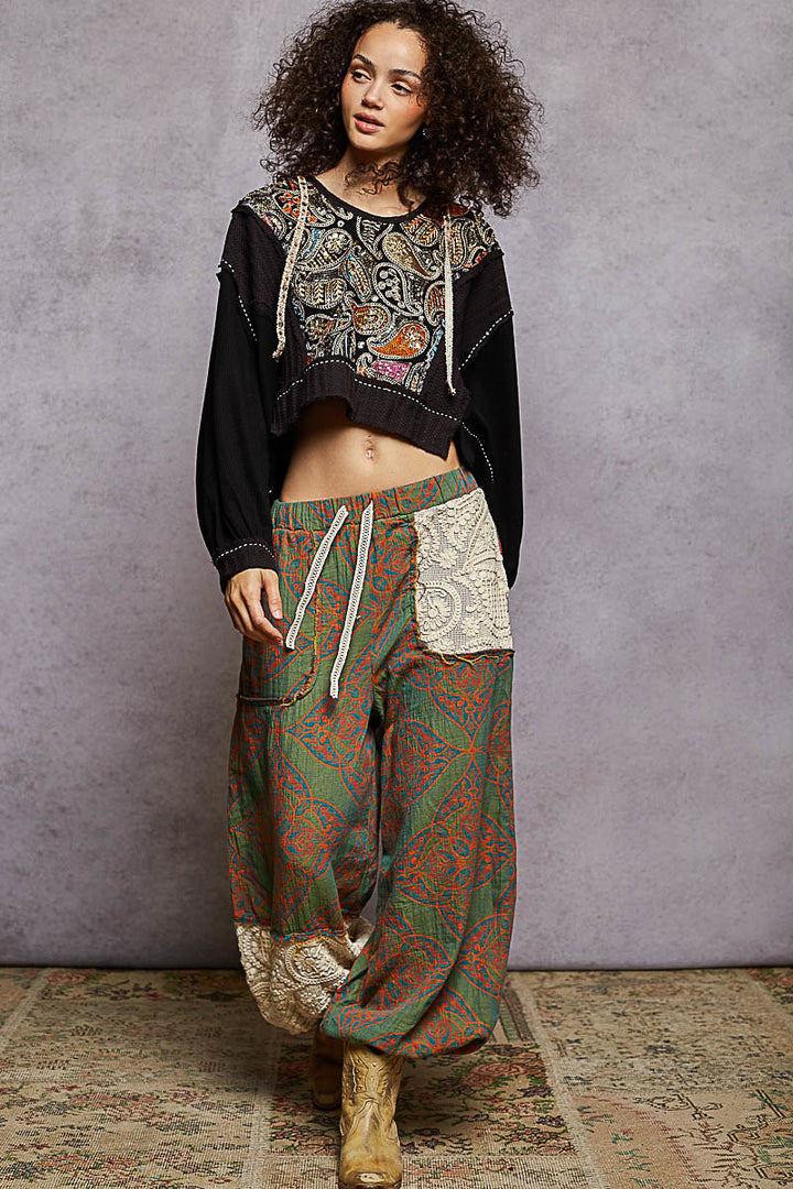 Boho Breeze Thermal Hoodie