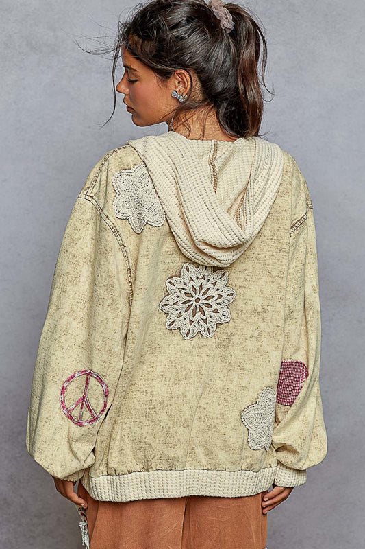 Smiles & Snowflakes Zip Sweater