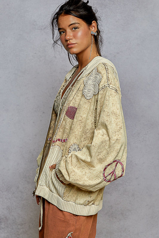 Smiles & Snowflakes Zip Sweater