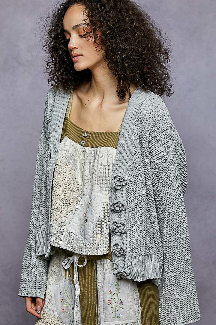 Blossom Button Cardigan