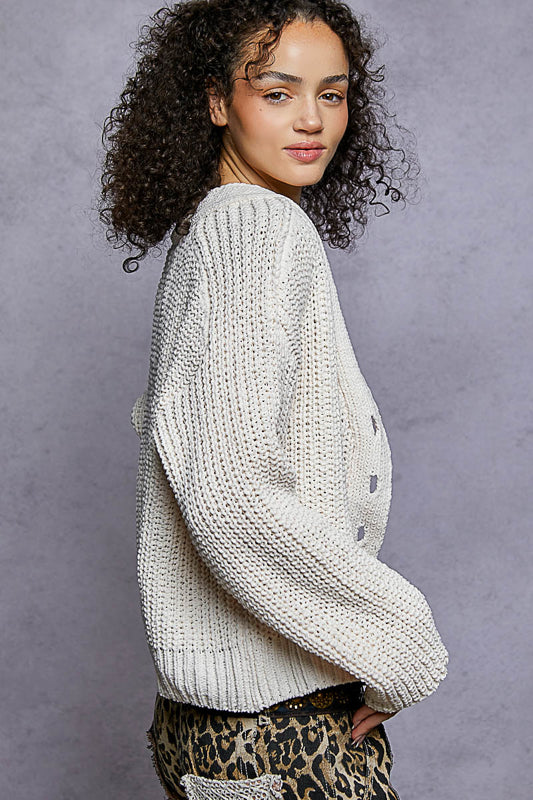 Blossom Button Cardigan