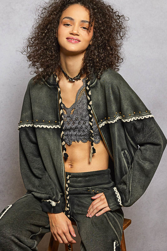 Colette Terry Zip Jacket