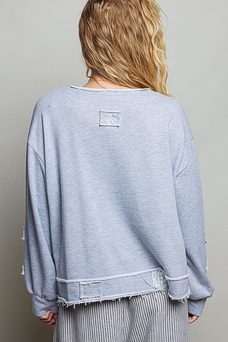 Criss Cross Cozy Up Sweatshirt