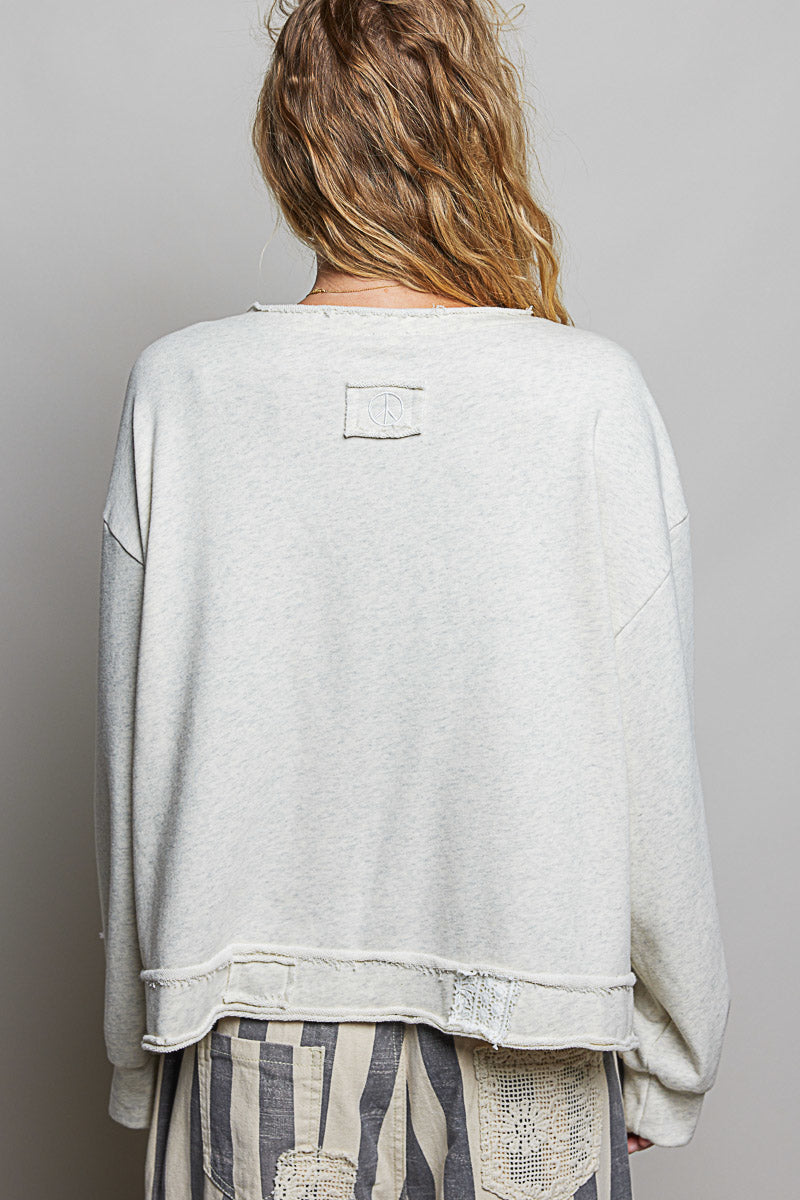 Criss Cross Cozy Up Sweatshirt