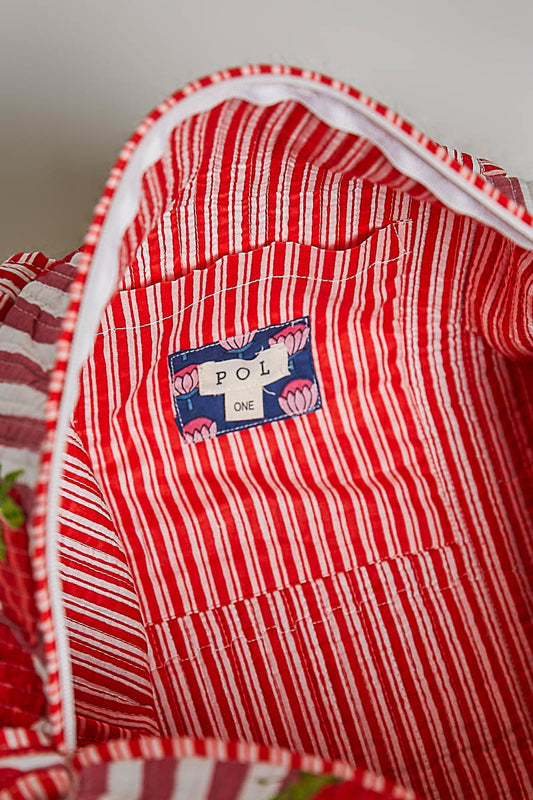 Sadie Duffel Bag, Strawberry