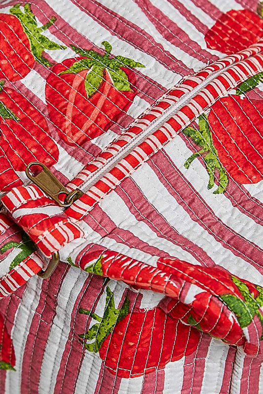 Sadie Duffel Bag, Strawberry