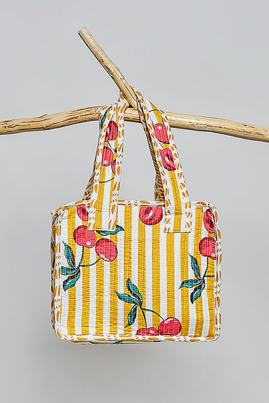 Melba Mini Tote, Honey