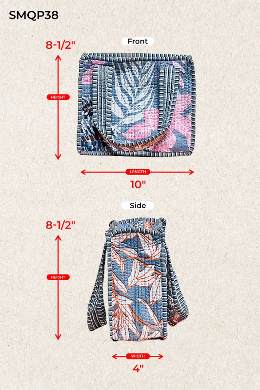 Melba Mini Tote, Charcoal