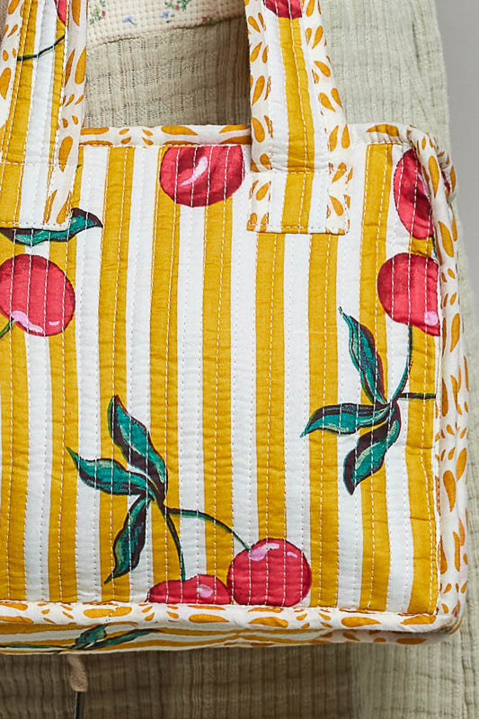 Melba Mini Tote, Honey