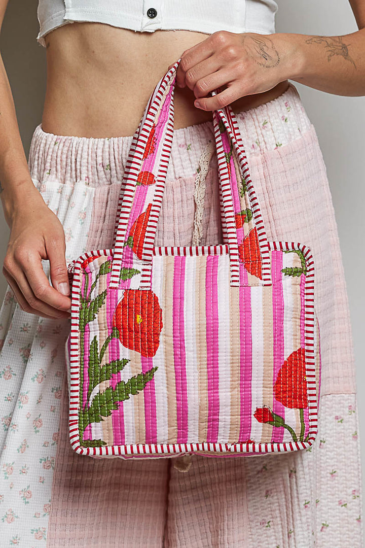 Melba Mini Tote, Pink