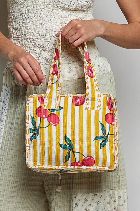 Melba Mini Tote, Honey