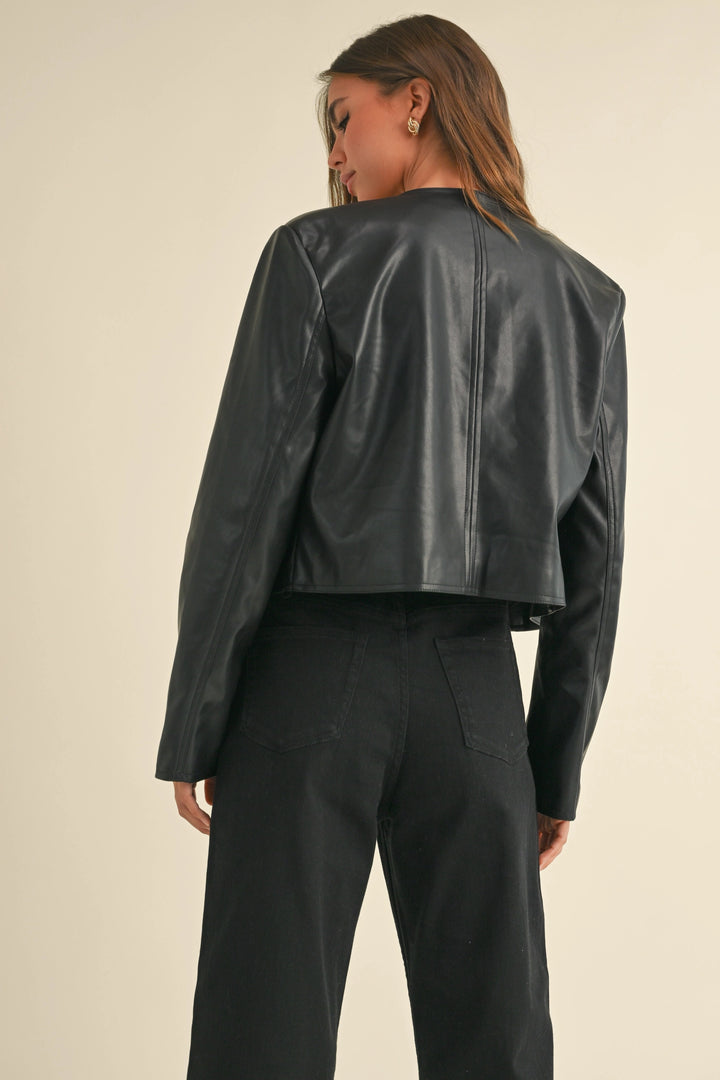 Dakota Faux Leather Jacket