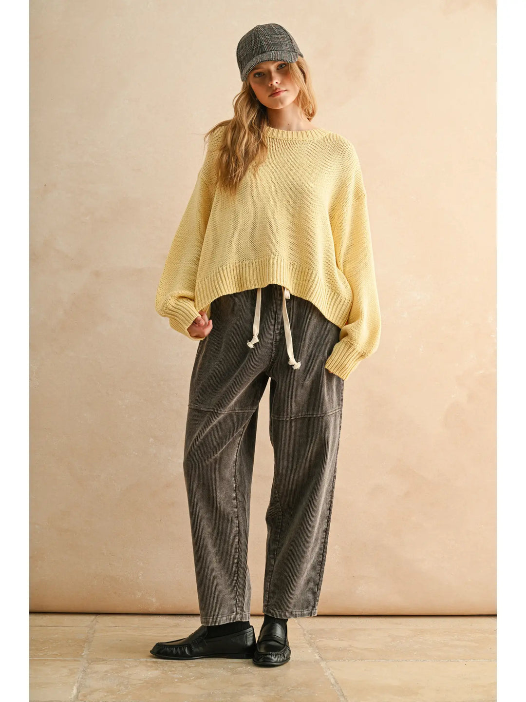 Hannah Balloon Sleeve Sweater