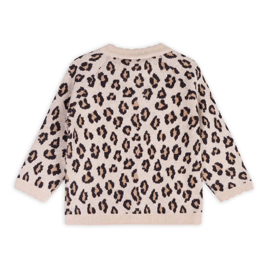 Leopard Baby Cardigan