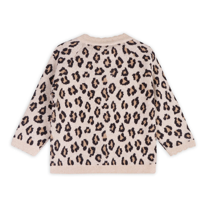 Leopard Baby Cardigan
