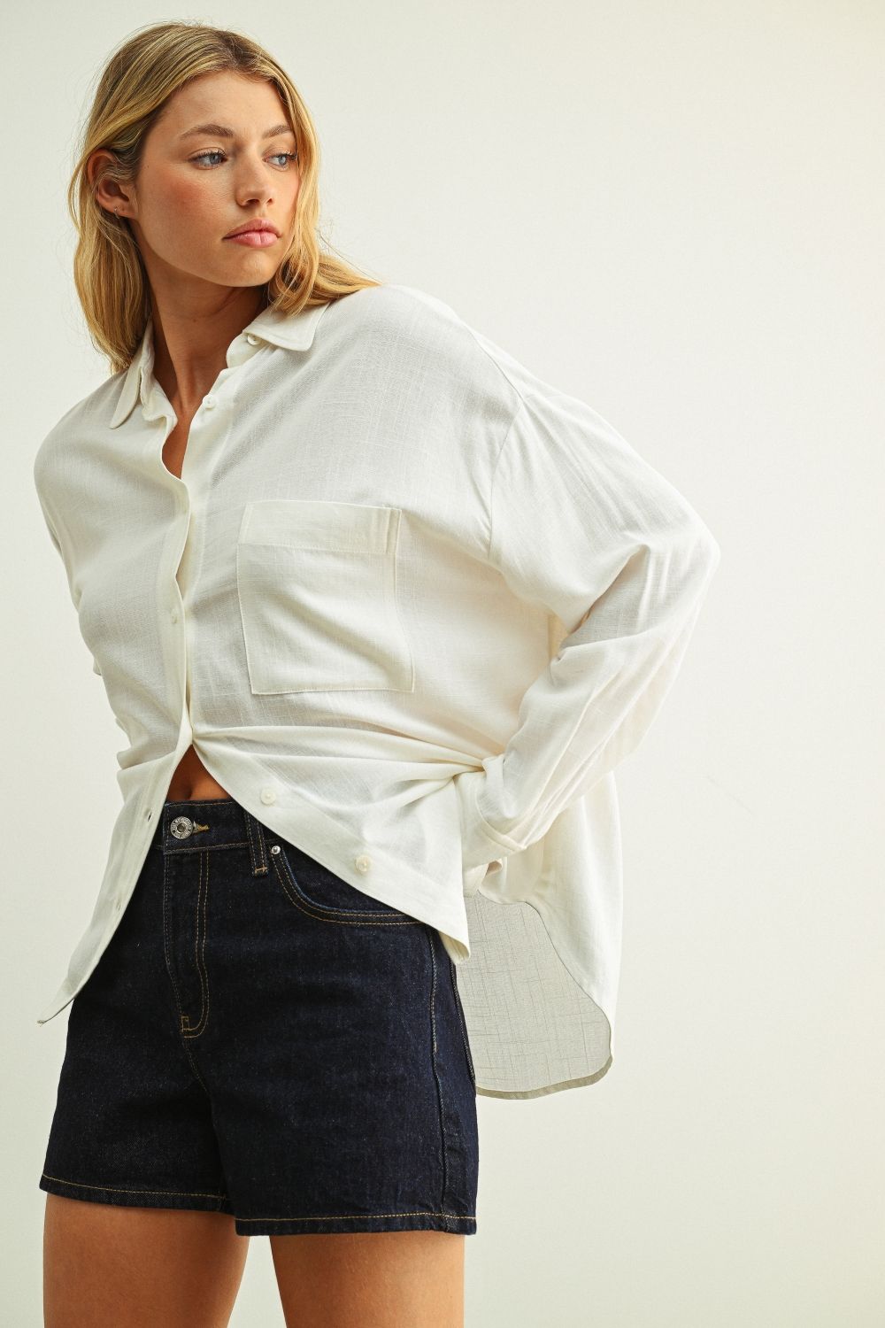 Andi Classic Button Down Shirt