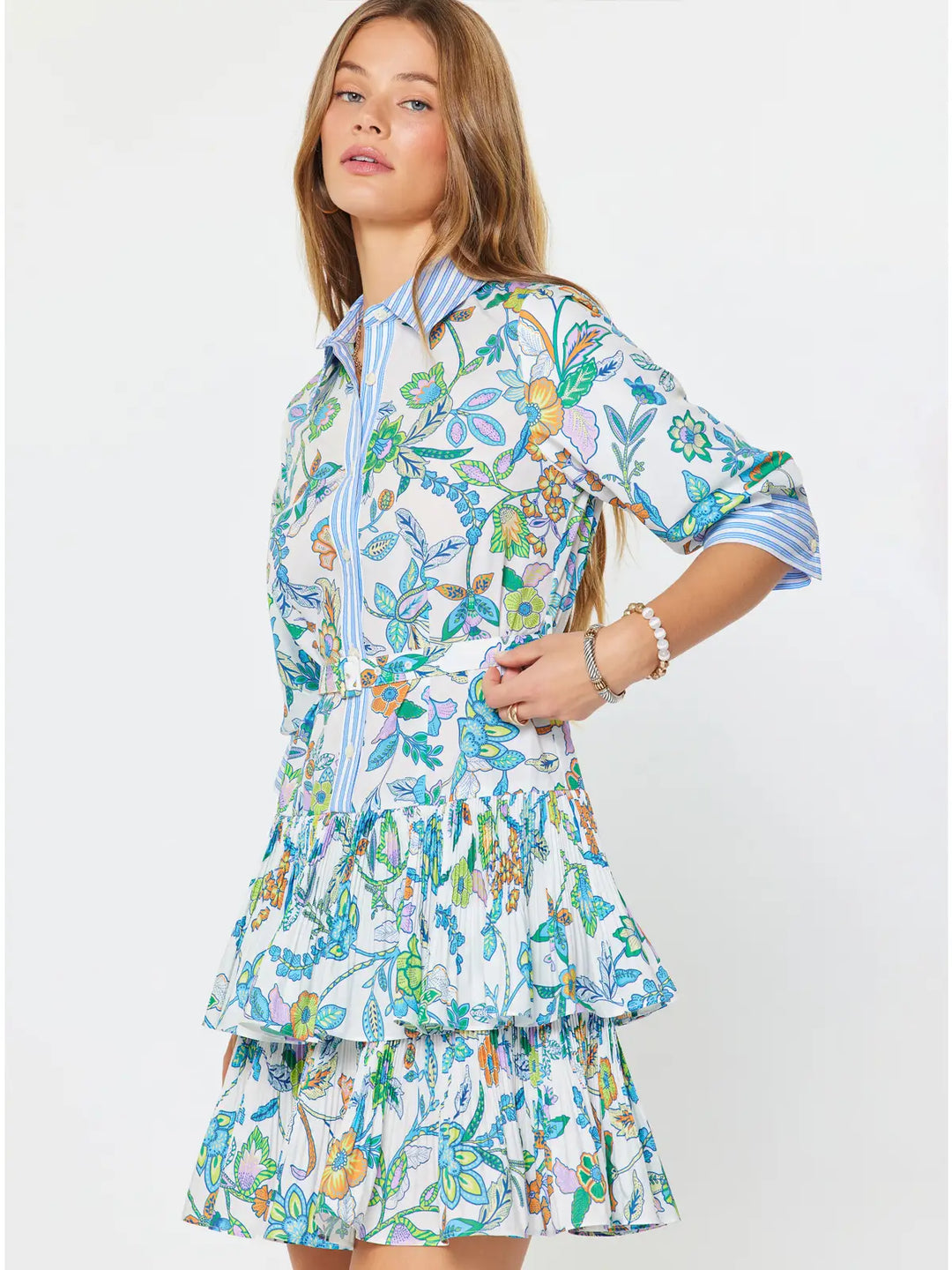 Paisley Garden Tiered Dress