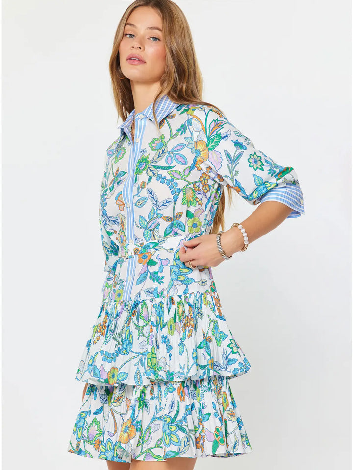 Paisley Garden Tiered Dress