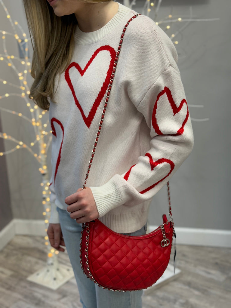 Queen of Hearts Sweater