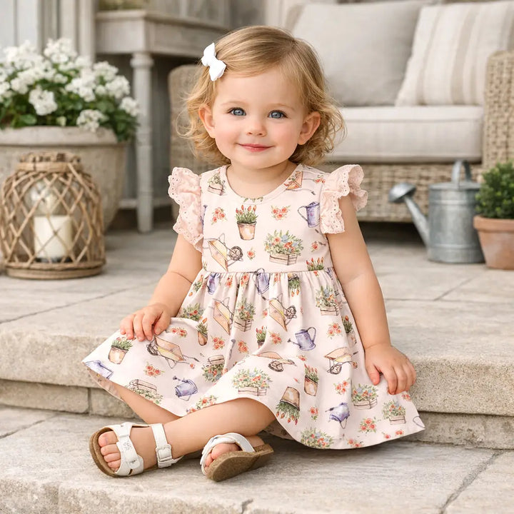 Petal Patch Girls Dress