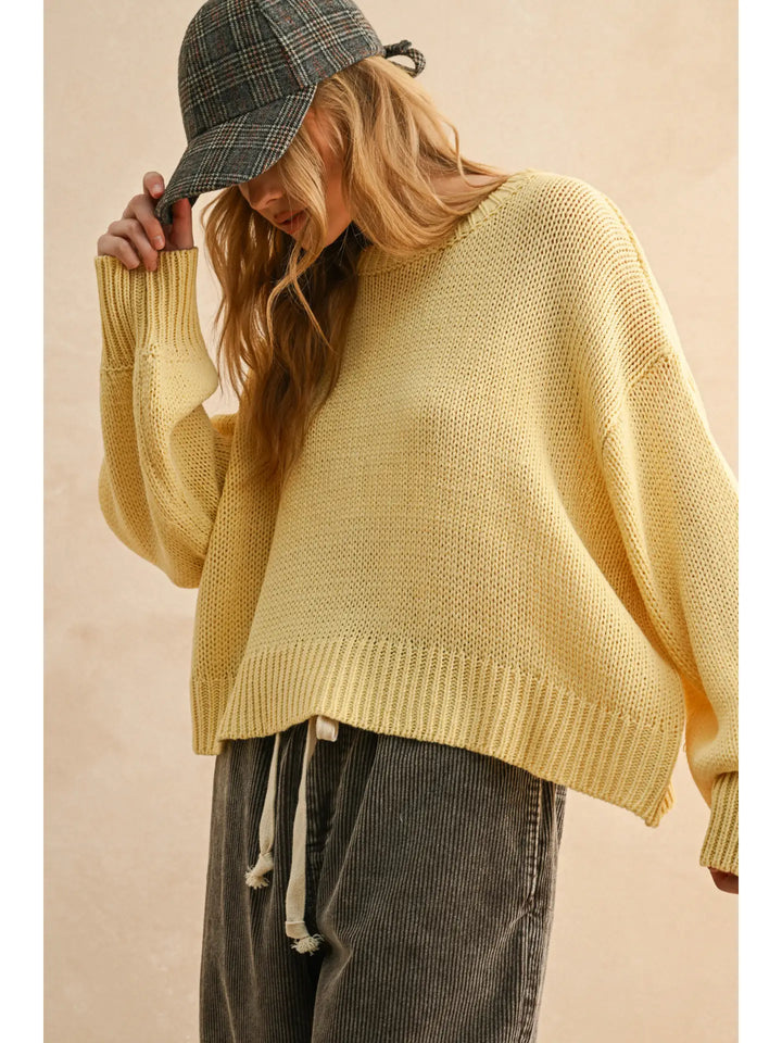 Hannah Balloon Sleeve Sweater