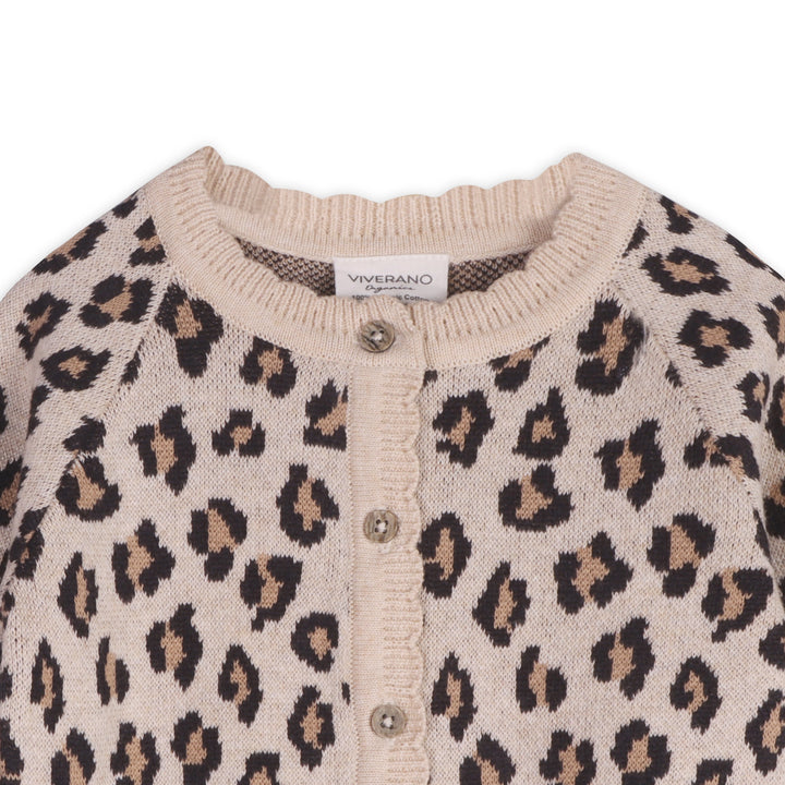 Leopard Baby Cardigan