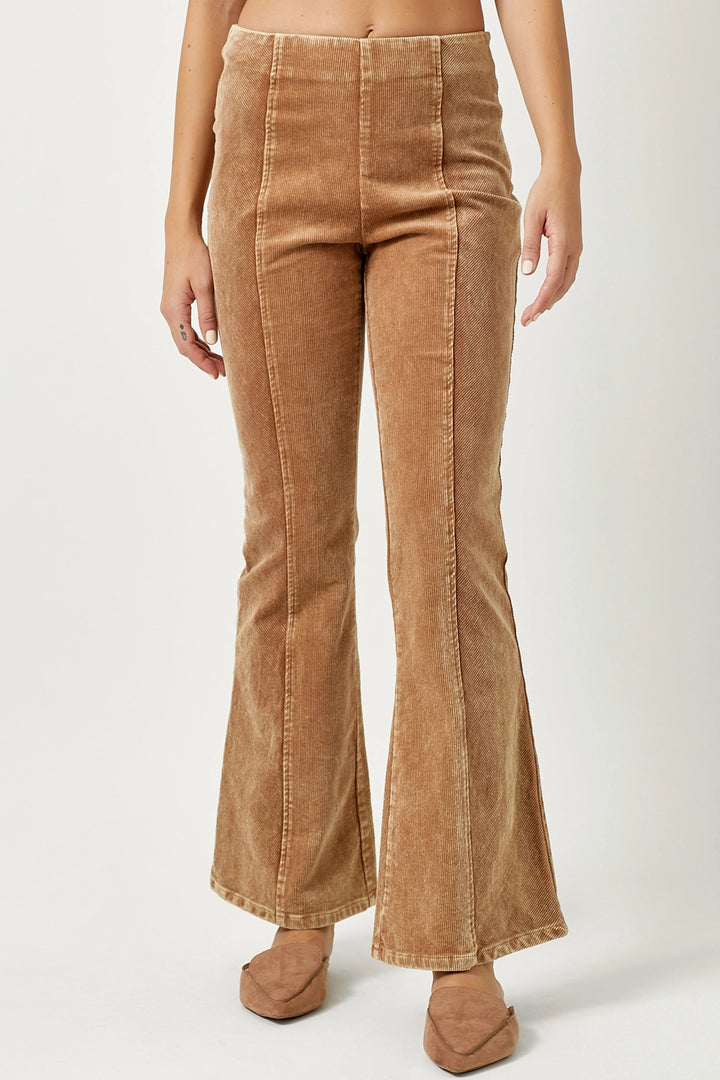 Corduroy Bell Bottoms, Camel