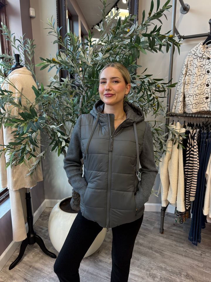 Grey Skies Puff Jacket
