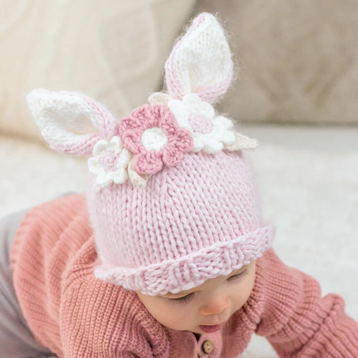Blush Bunny Baby Hat