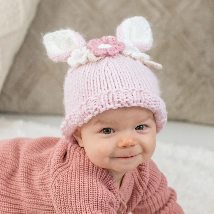 Blush Bunny Baby Hat