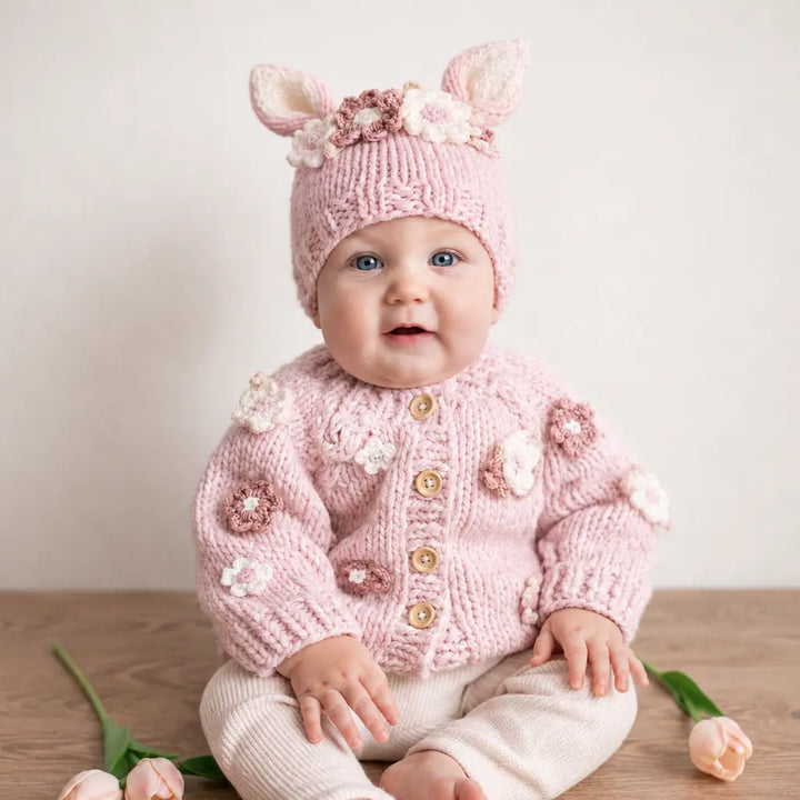 Flower Baby Cardigan
