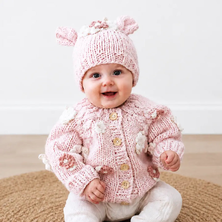 Flower Baby Cardigan
