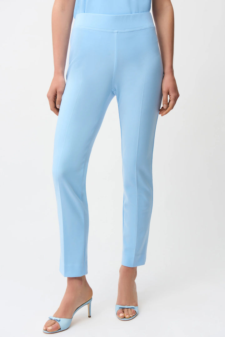 Back Split Trouser, Sky Blue