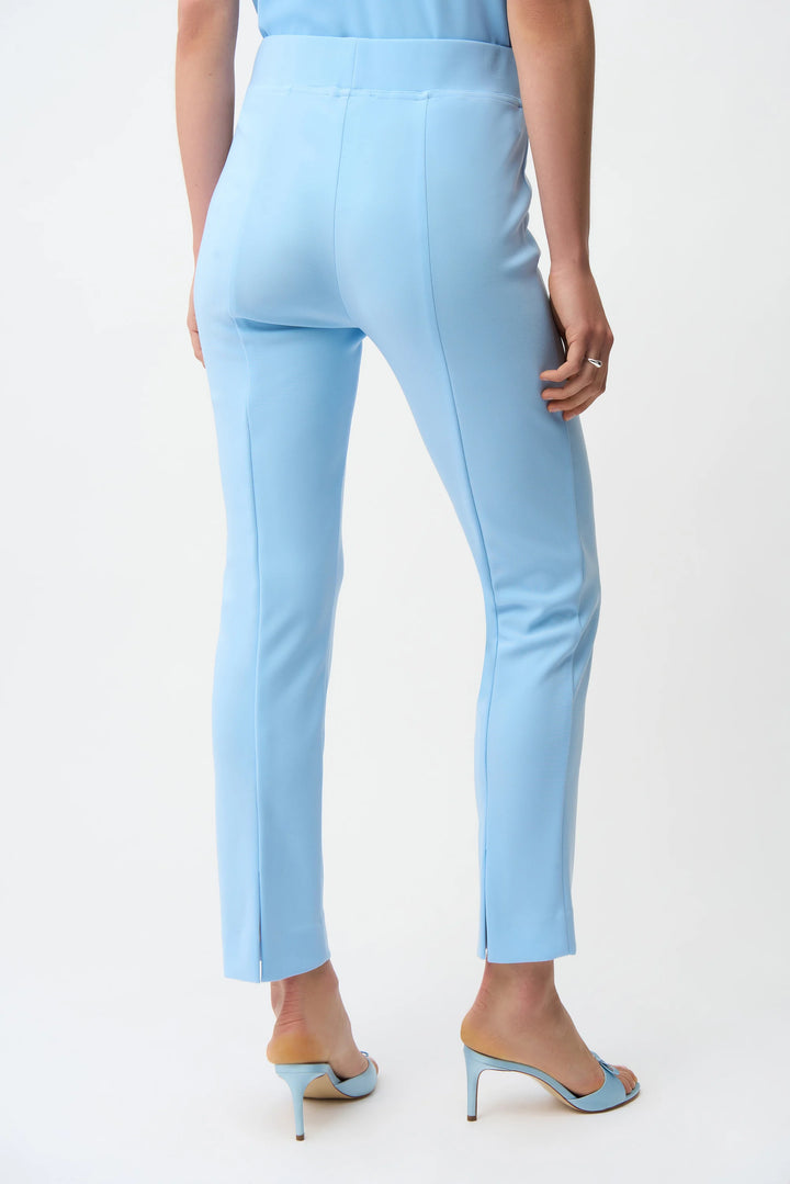 Back Split Trouser, Sky Blue