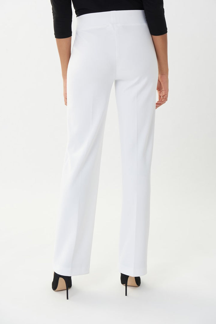 Madison Pleated Pant, White