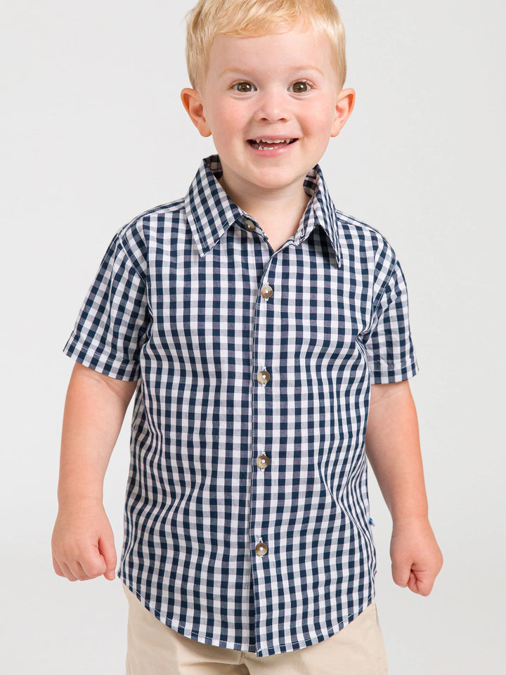Gingham Short Sleeve Shirt