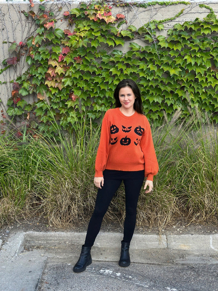 Jack o Lantern Sweater