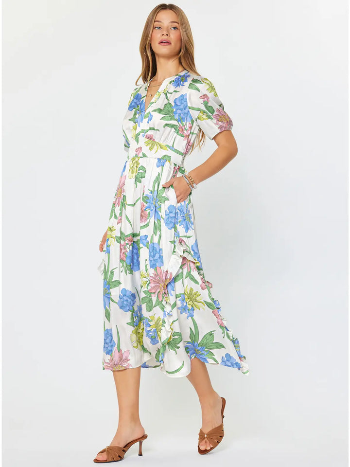 Wildflower Waltz Midi Dress